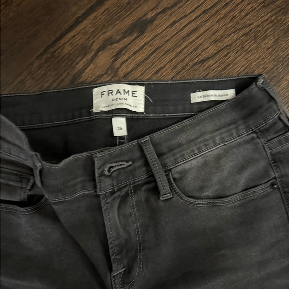Frame Distressed Skinny Jeans Size 26 - Picture 2 of 3